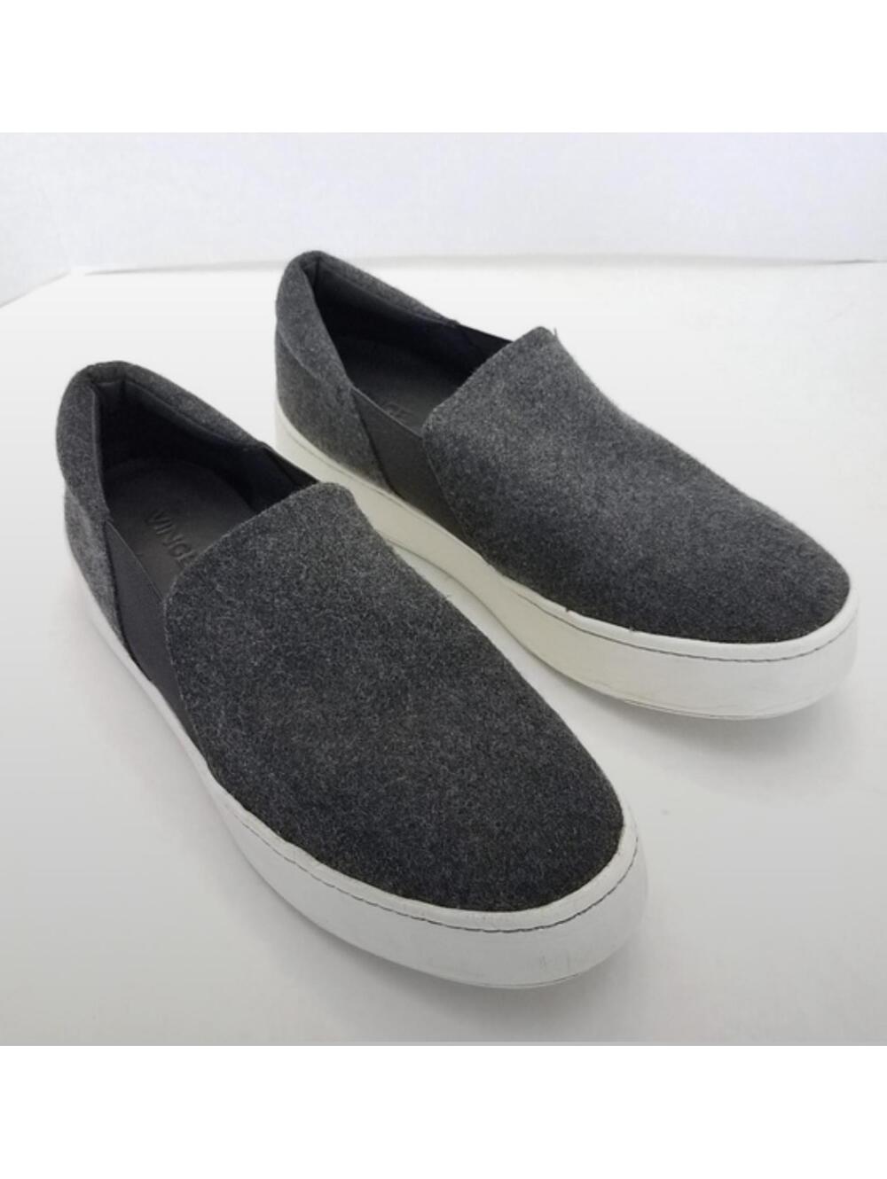 Vince | Warren Flannel Platform Slip On Sneakers